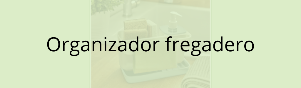 Organizador fregadero