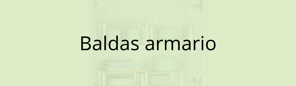 Baldas armario
