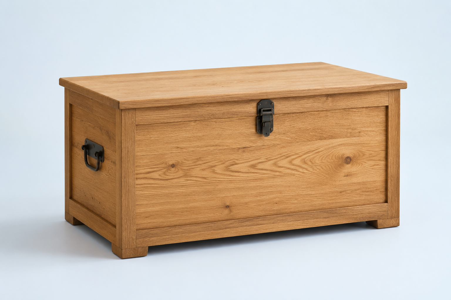 Baúl de madera para almacenaje